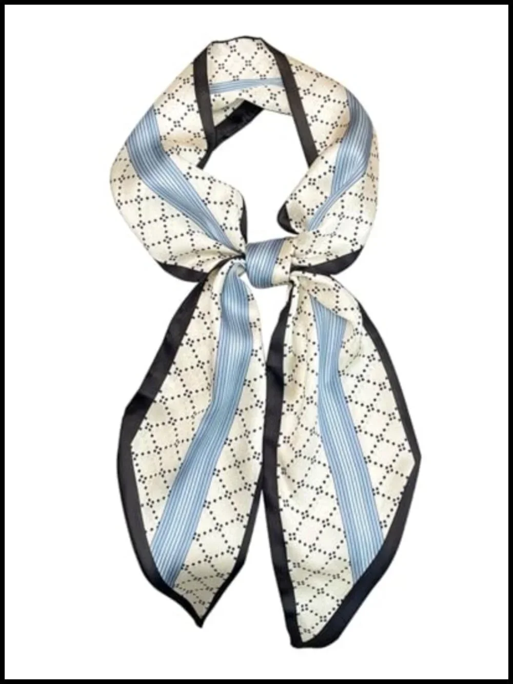 Silky Satin Hair Scarf for Women Lightweight Neck Scarf Wrap